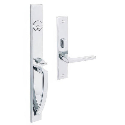 Baldwin 6966.LENT Lakeshore Left Hand Single Cylinder Mortise Handleset Trim Set.