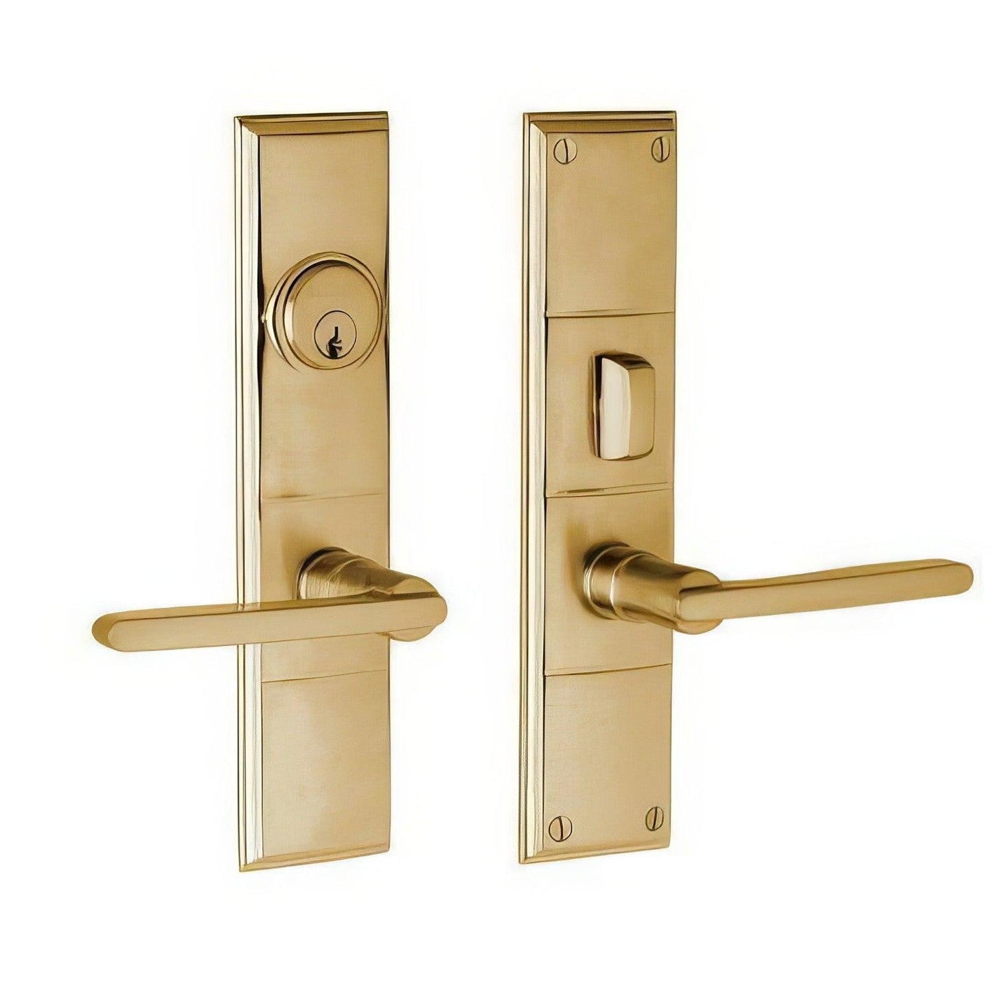 Baldwin 6973.FD Houston Dummy Handleset Trim Set.