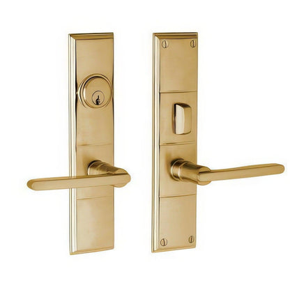 Baldwin 6973.FD Houston Dummy Handleset Trim Set.
