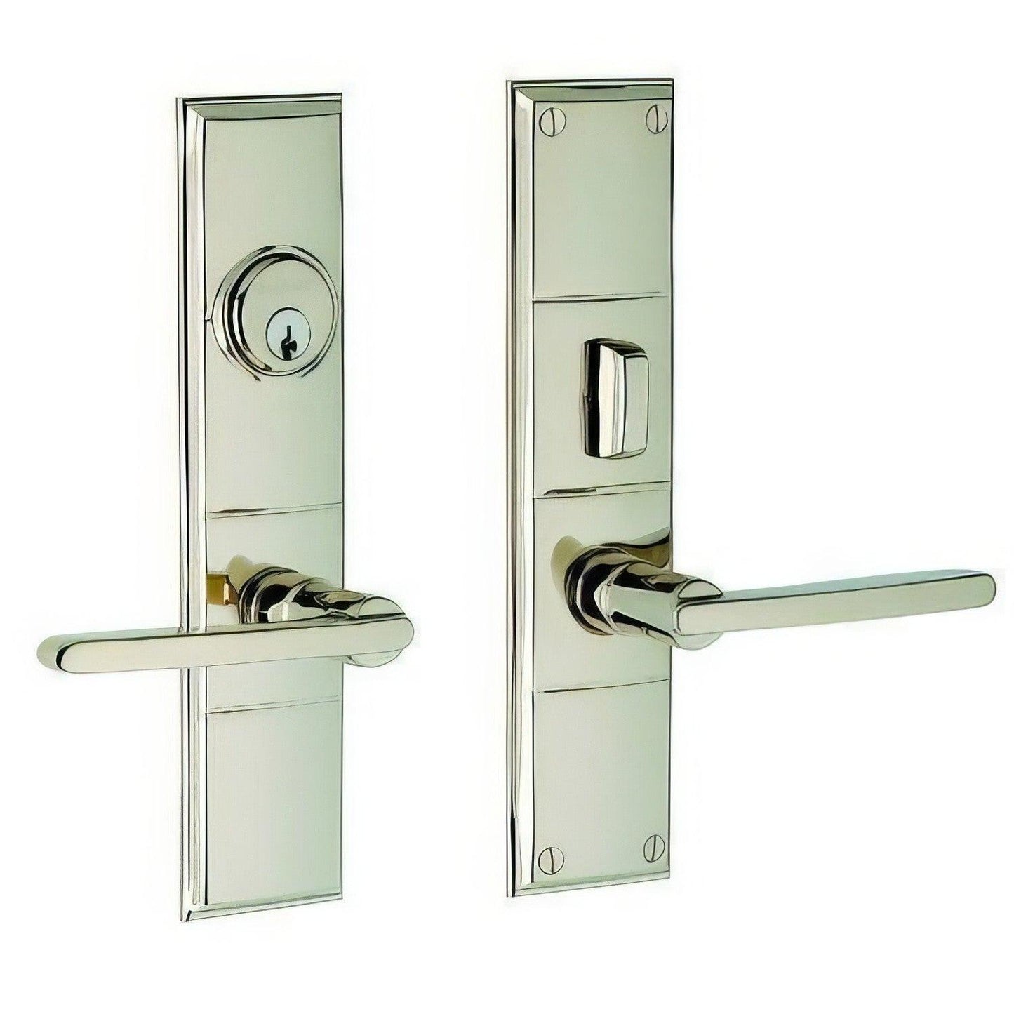 Baldwin 6973.FD Houston Dummy Handleset Trim Set.
