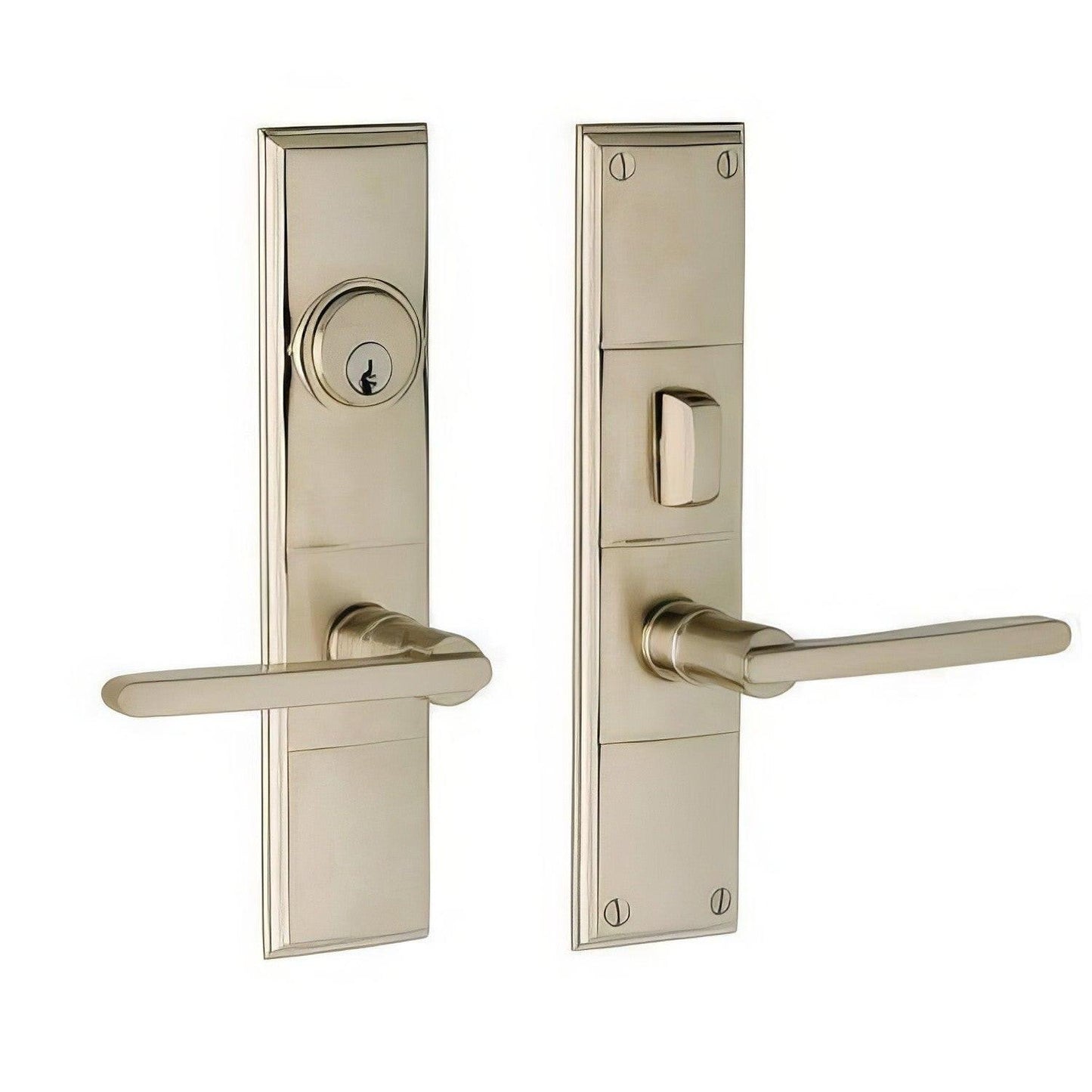 Baldwin 6973.FD Houston Dummy Handleset Trim Set.