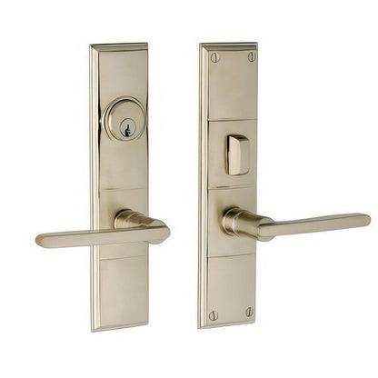Baldwin 6973.FD Houston Dummy Handleset Trim Set.