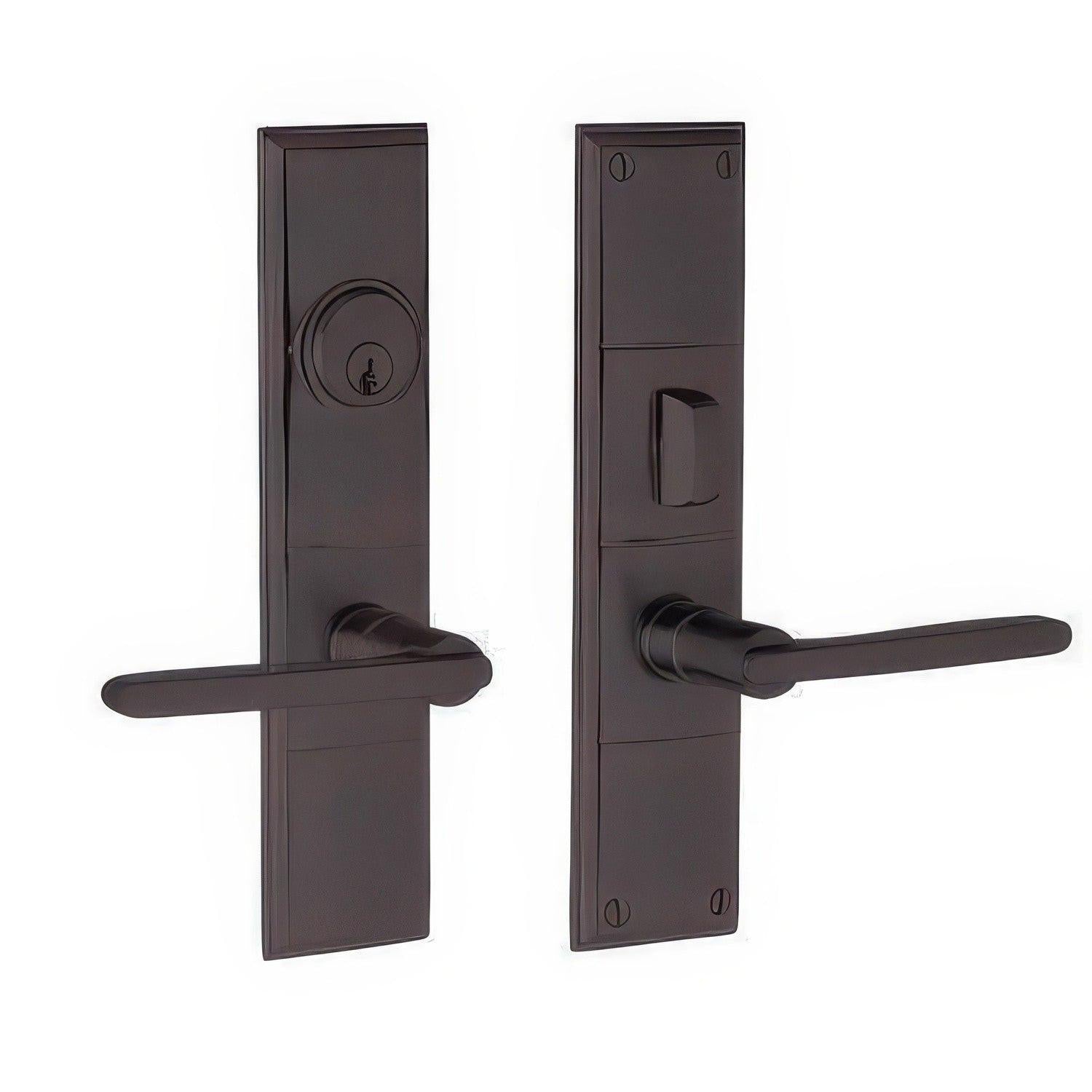 Baldwin 6973.FD Houston Dummy Handleset Trim Set.