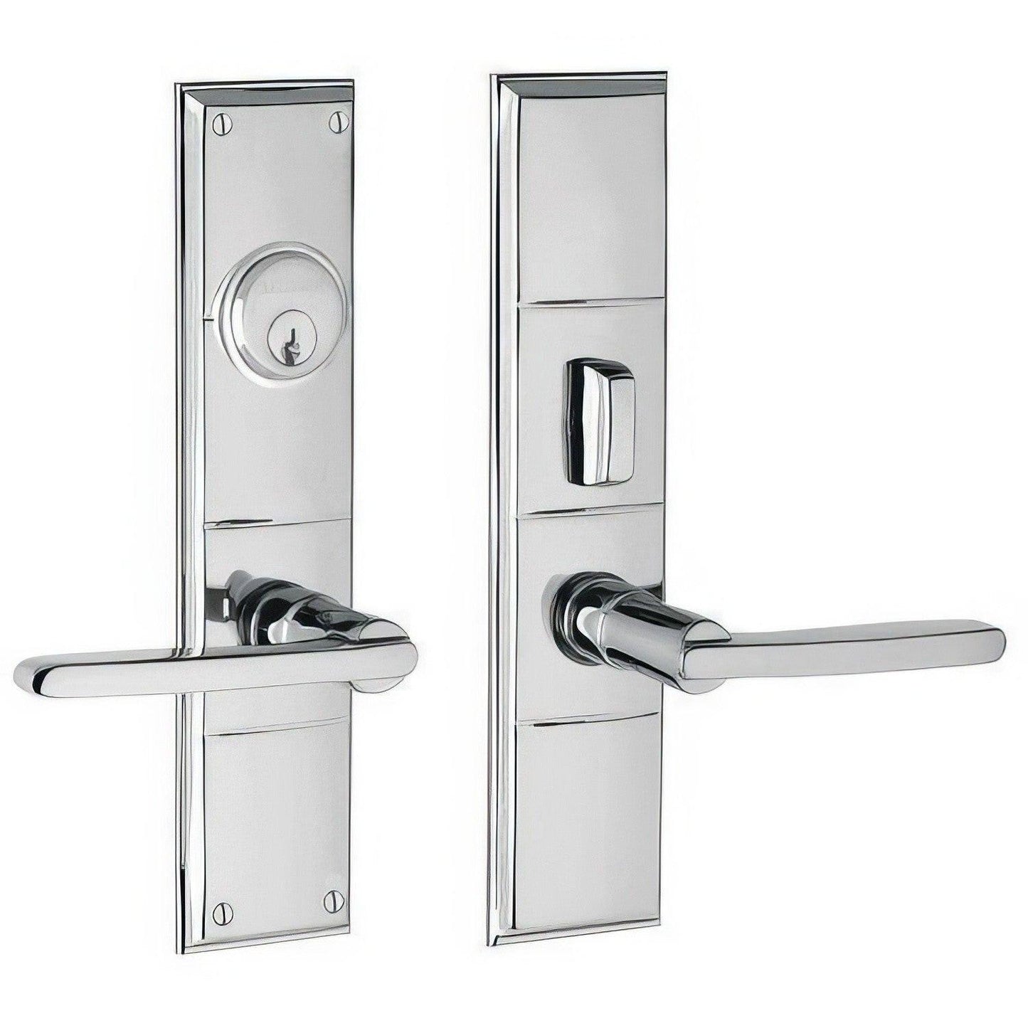 Baldwin 6973.FD Houston Dummy Handleset Trim Set.