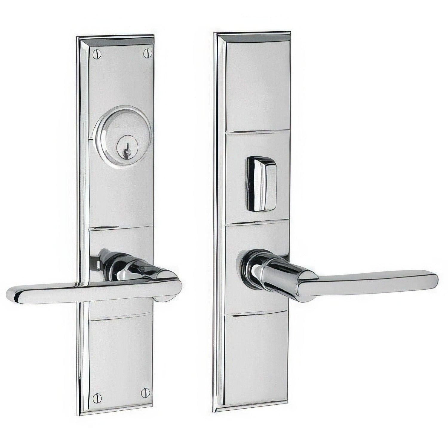 Baldwin 6973.FD Houston Dummy Handleset Trim Set.