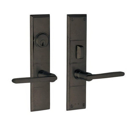 Baldwin 6973.FD Houston Dummy Handleset Trim Set.