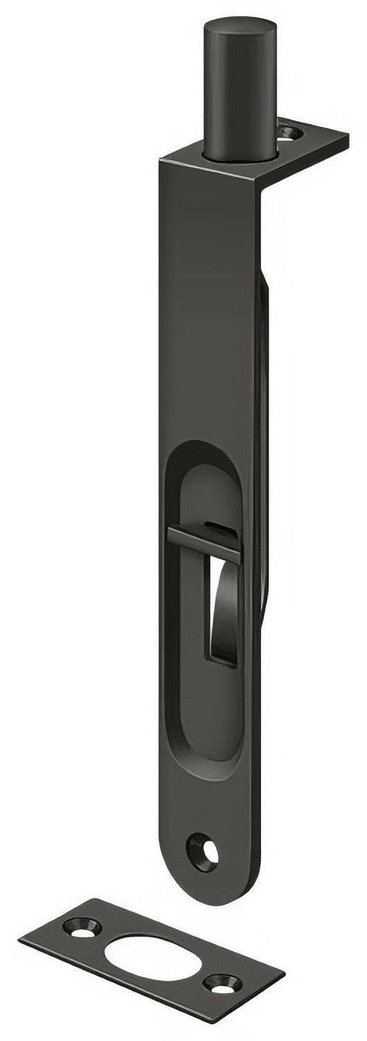 Deltana 6FBR 6" Round Edge HD Flush Bolt.