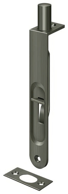 Deltana 6FBR 6" Round Edge HD Flush Bolt.