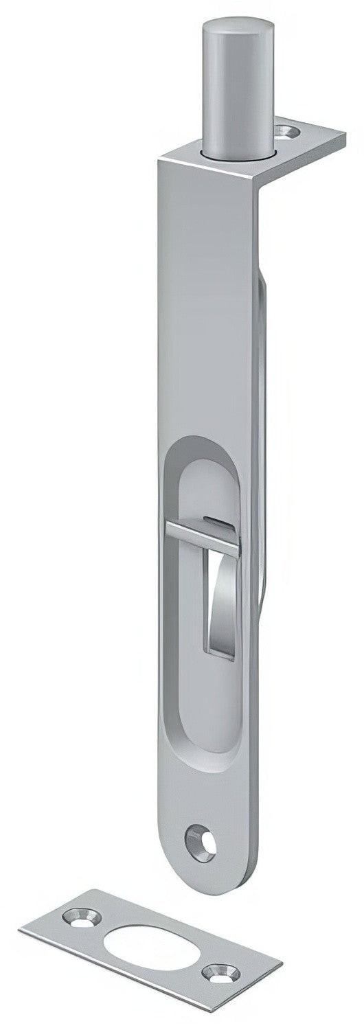 Deltana 6FBR 6" Round Edge HD Flush Bolt.