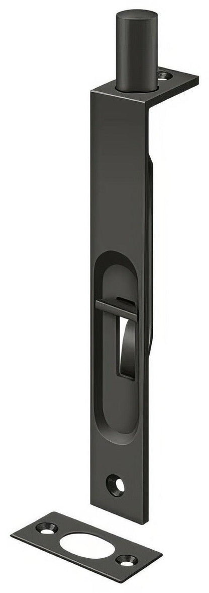 Deltana 6FBS 6" HD Security Bolt Flush Bolt