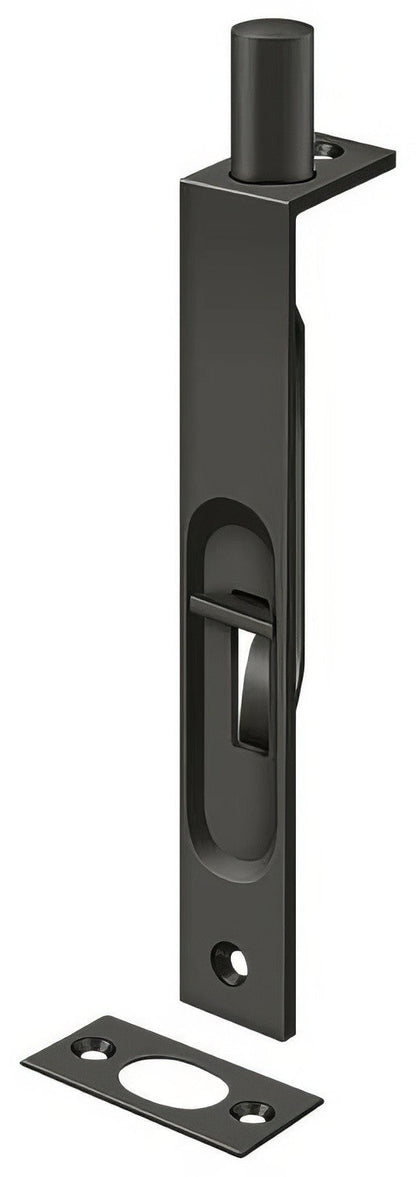 Deltana 6FBS 6" HD Security Bolt Flush Bolt