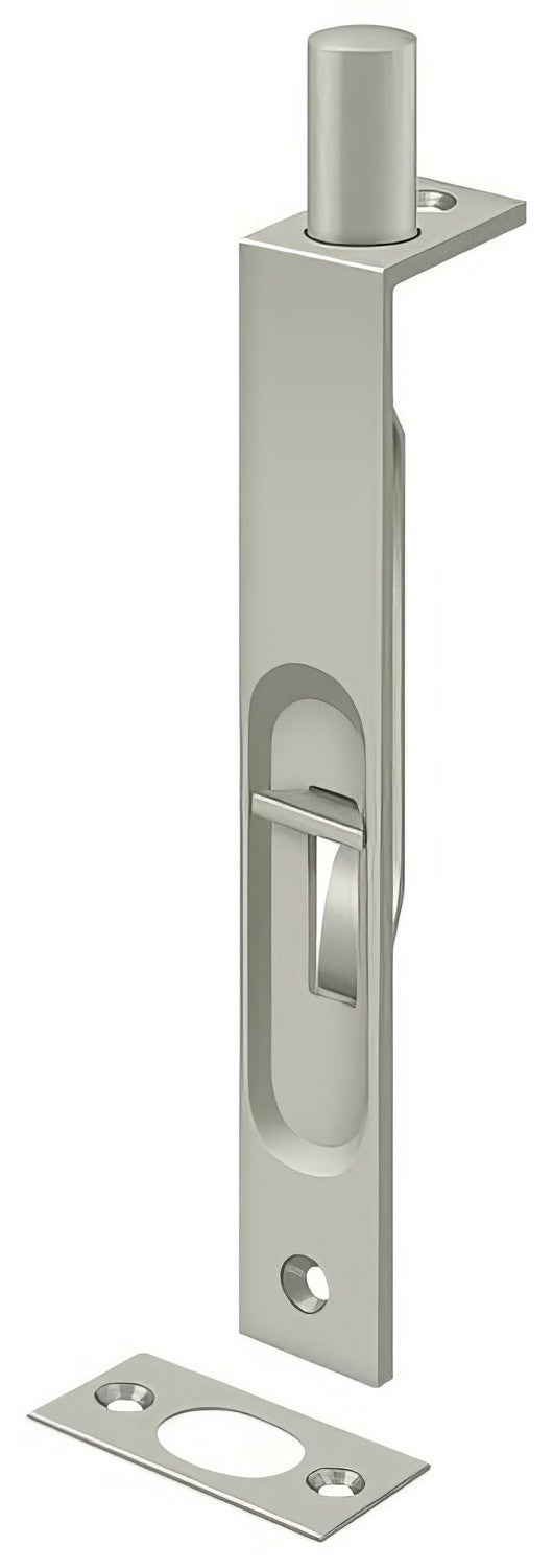 Deltana 6FBS 6" HD Security Bolt Flush Bolt