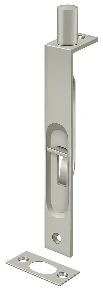 Deltana 6FBS 6" HD Security Bolt Flush Bolt