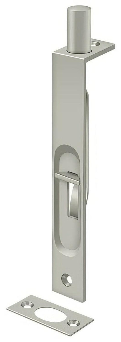 Deltana 6FBS 6" HD Security Bolt Flush Bolt