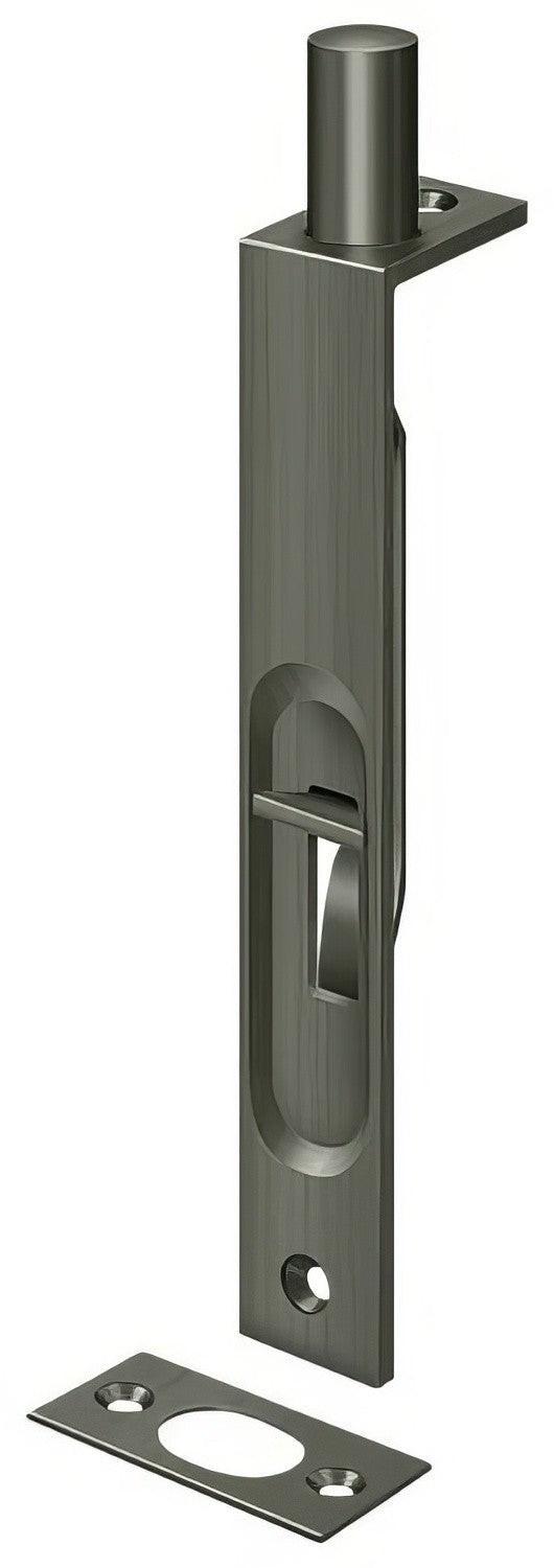 Deltana 6FBS 6" HD Security Bolt Flush Bolt