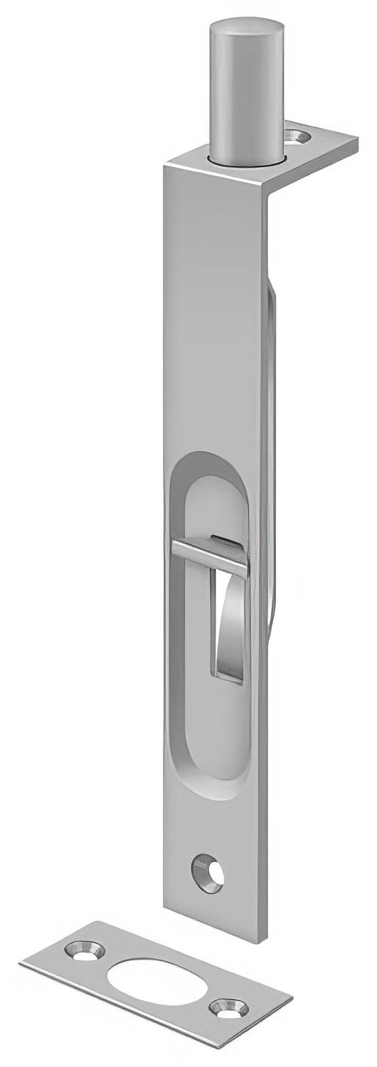 Deltana 6FBS 6" HD Security Bolt Flush Bolt