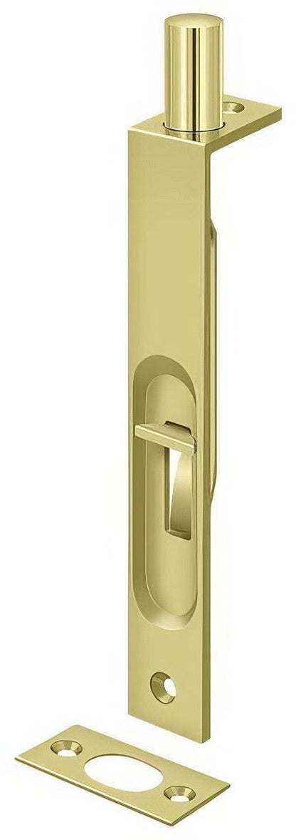Deltana 6FBS 6" HD Security Bolt Flush Bolt