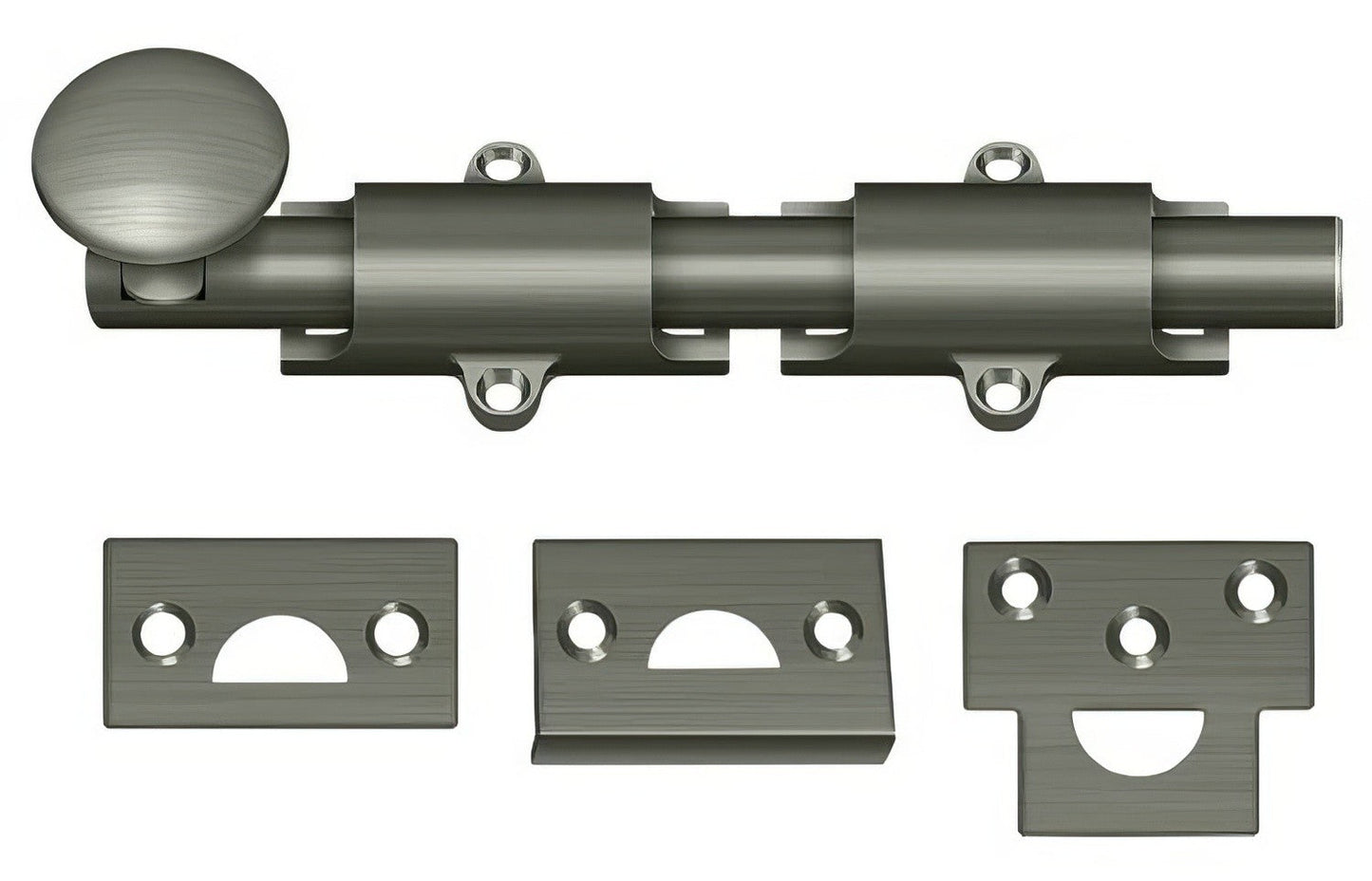 Deltana 6SB 6" Security Surface Bolt