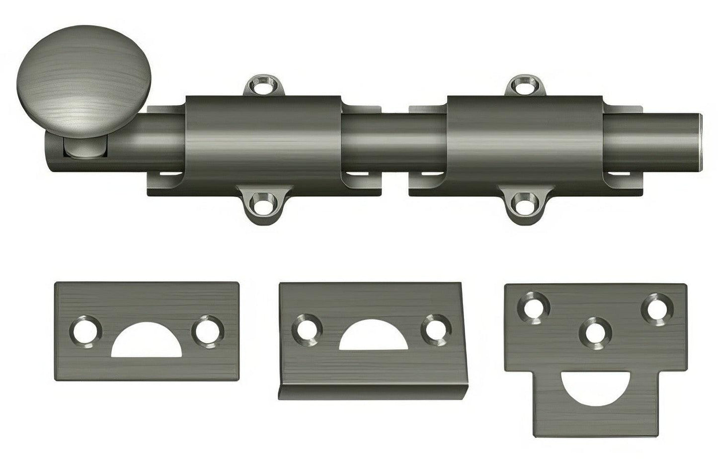 Deltana 6SB 6" Security Surface Bolt