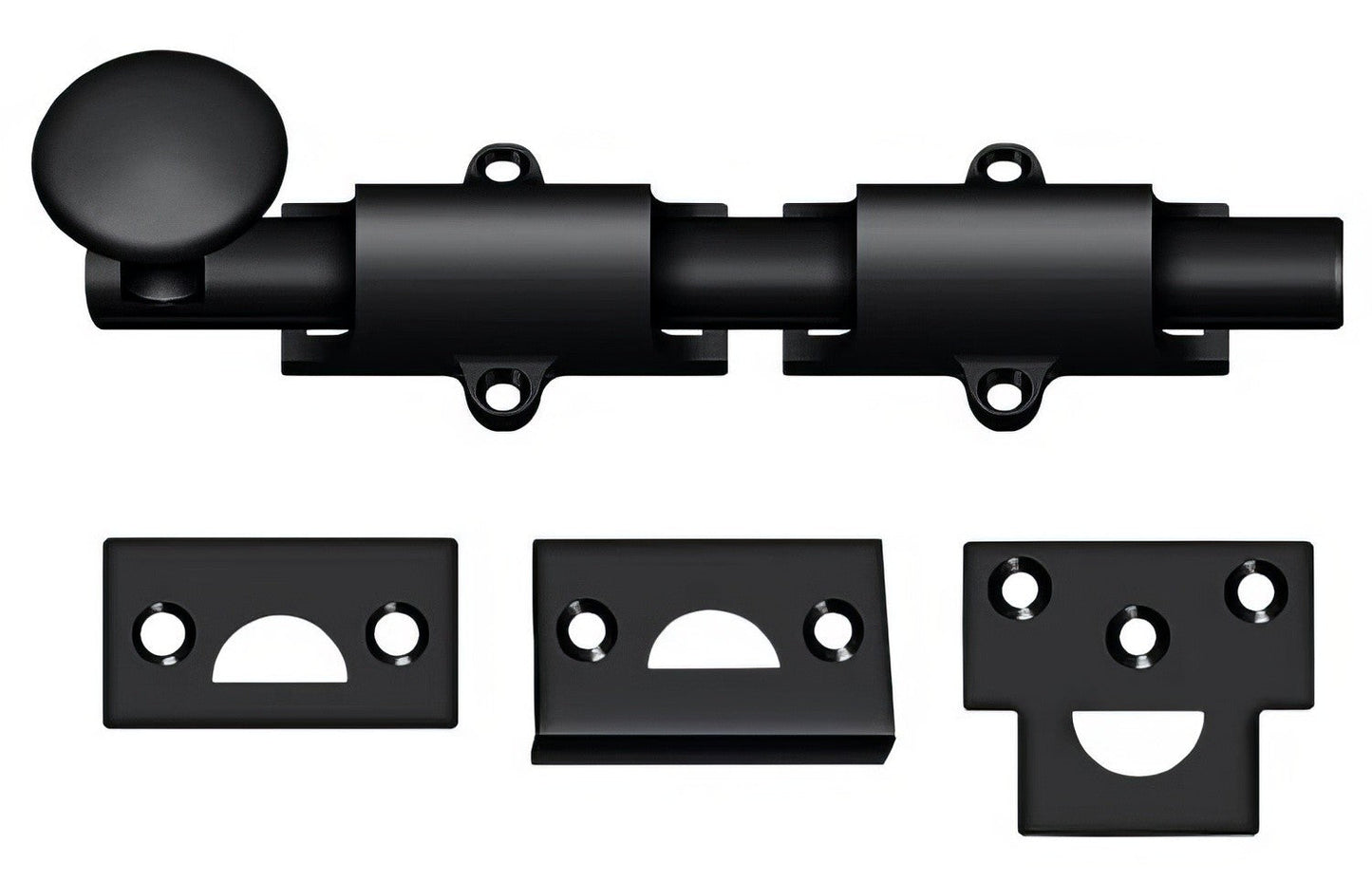 Deltana 6SB 6" Security Surface Bolt