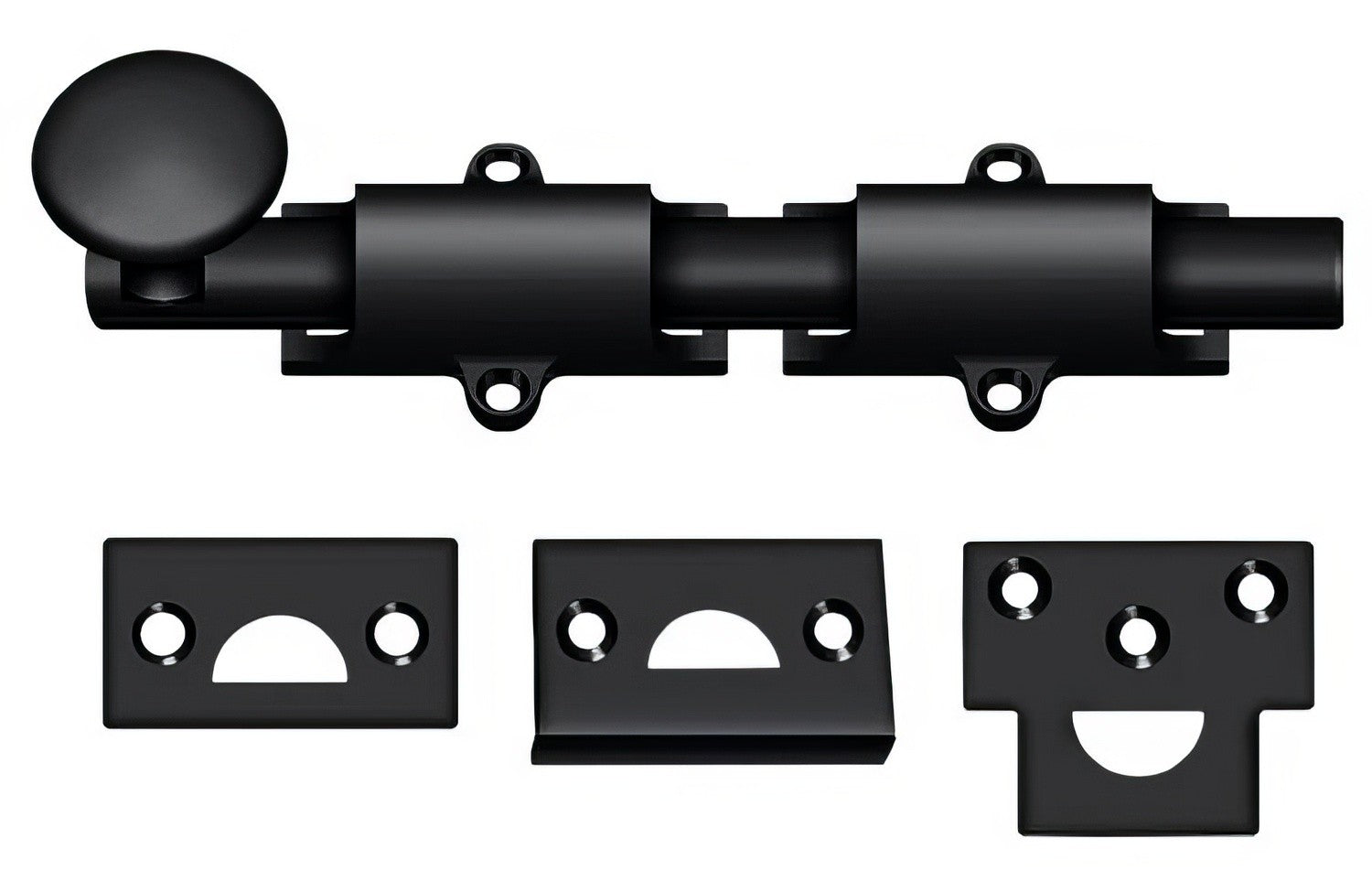 Deltana 6SB 6" Security Surface Bolt