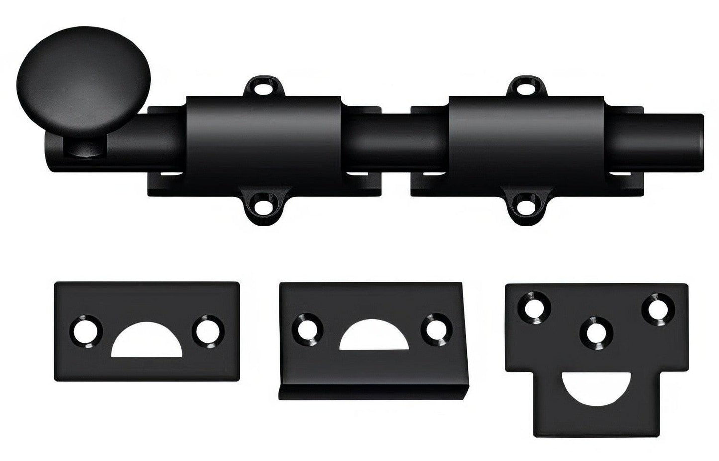 Deltana 6SB 6" Security Surface Bolt