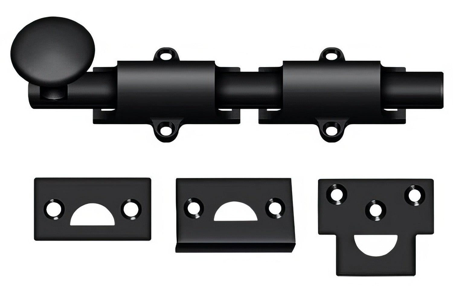 Deltana 6SB 6" Security Surface Bolt