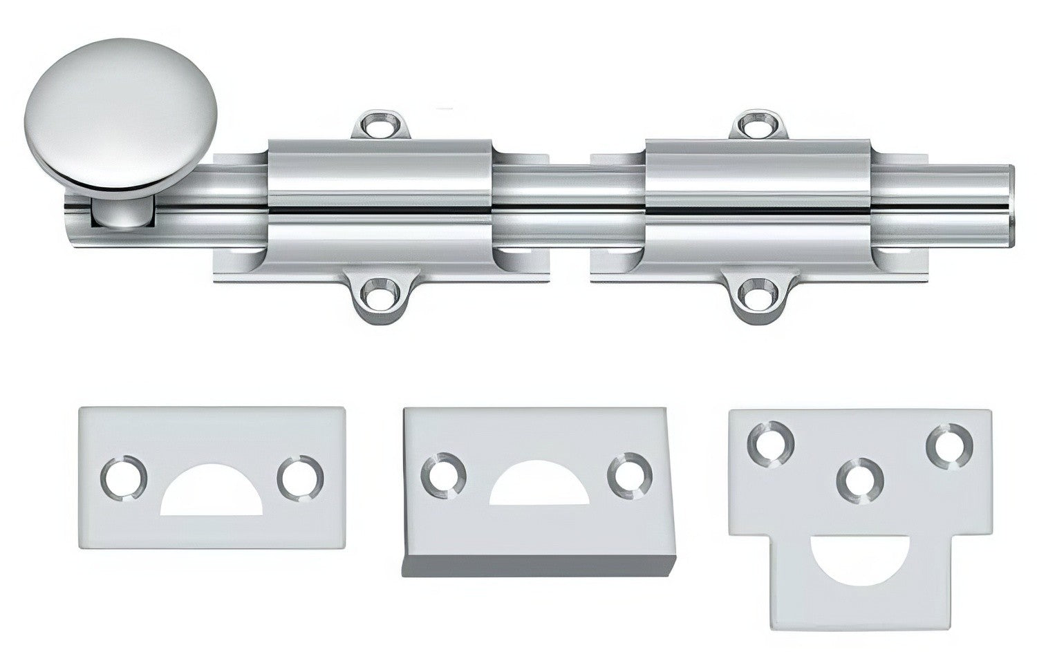 Deltana 6SB 6" Security Surface Bolt