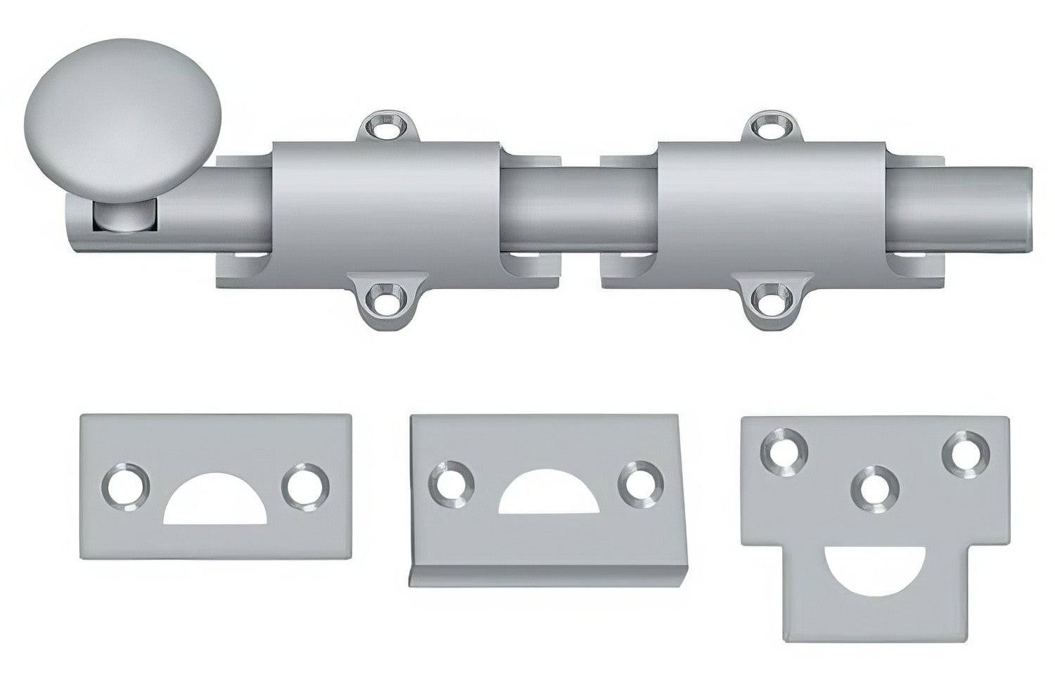 Deltana 6SB 6" Security Surface Bolt