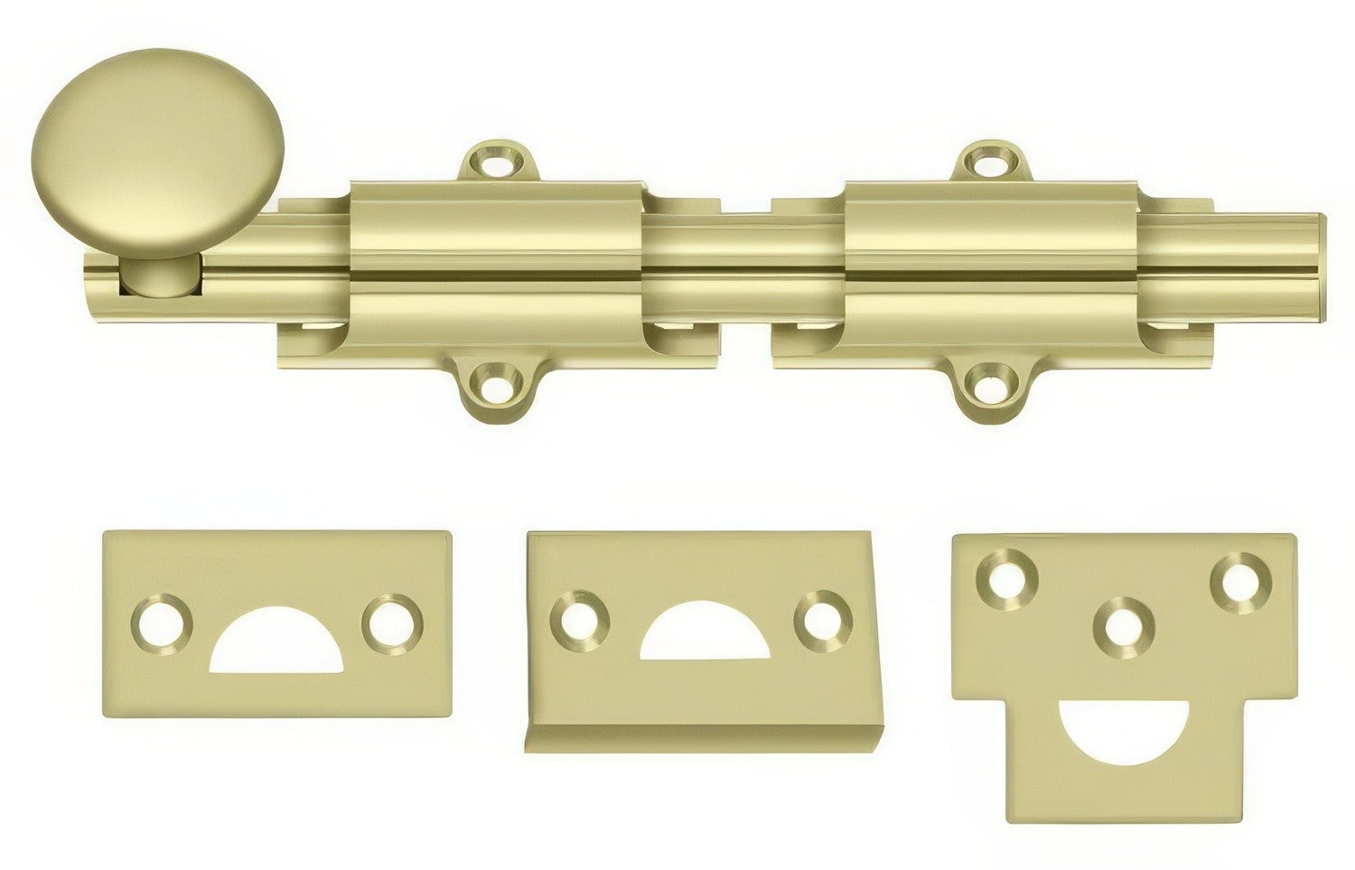 Deltana 6SB 6" Security Surface Bolt