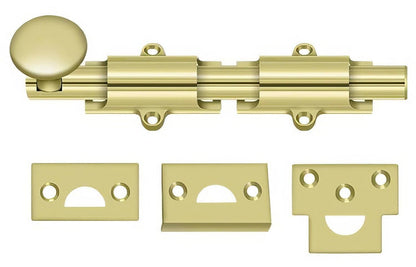 Deltana 6SB 6" Security Surface Bolt