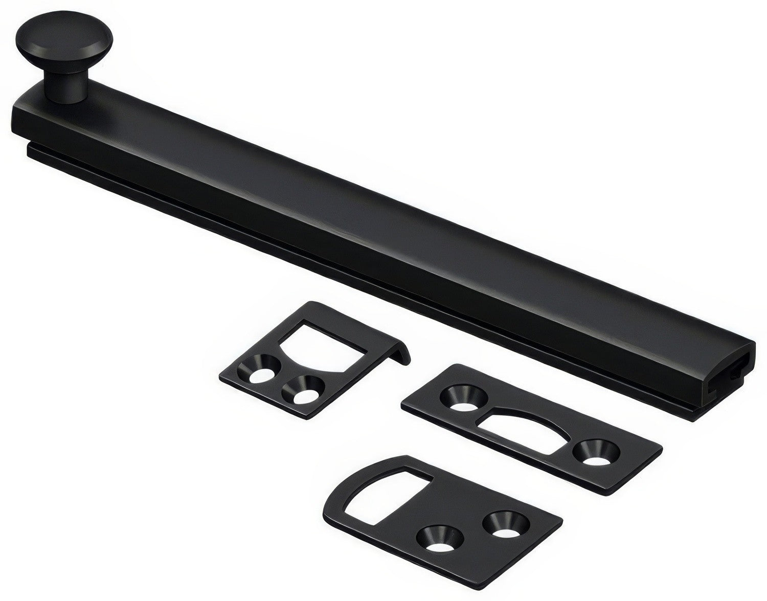 Deltana 6SBCS 6" Surface Bolt with Concealed Screws