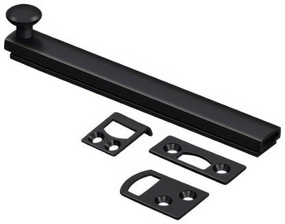 Deltana 6SBCS 6" Surface Bolt with Concealed Screws