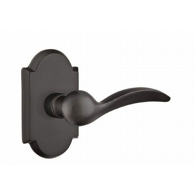 Emtek 7058D Durango Dummy Door Lever Pair with Style # 1 Rose