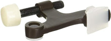 Ives 70B 85-Degree to 125-Degree Adjustable Solid Brass Hinge Pin Door Stop.