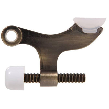 Ives 70B 85-Degree to 125-Degree Adjustable Solid Brass Hinge Pin Door Stop.