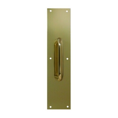 Don-Jo 7111 Pull Plates with 3/4" Round Pull