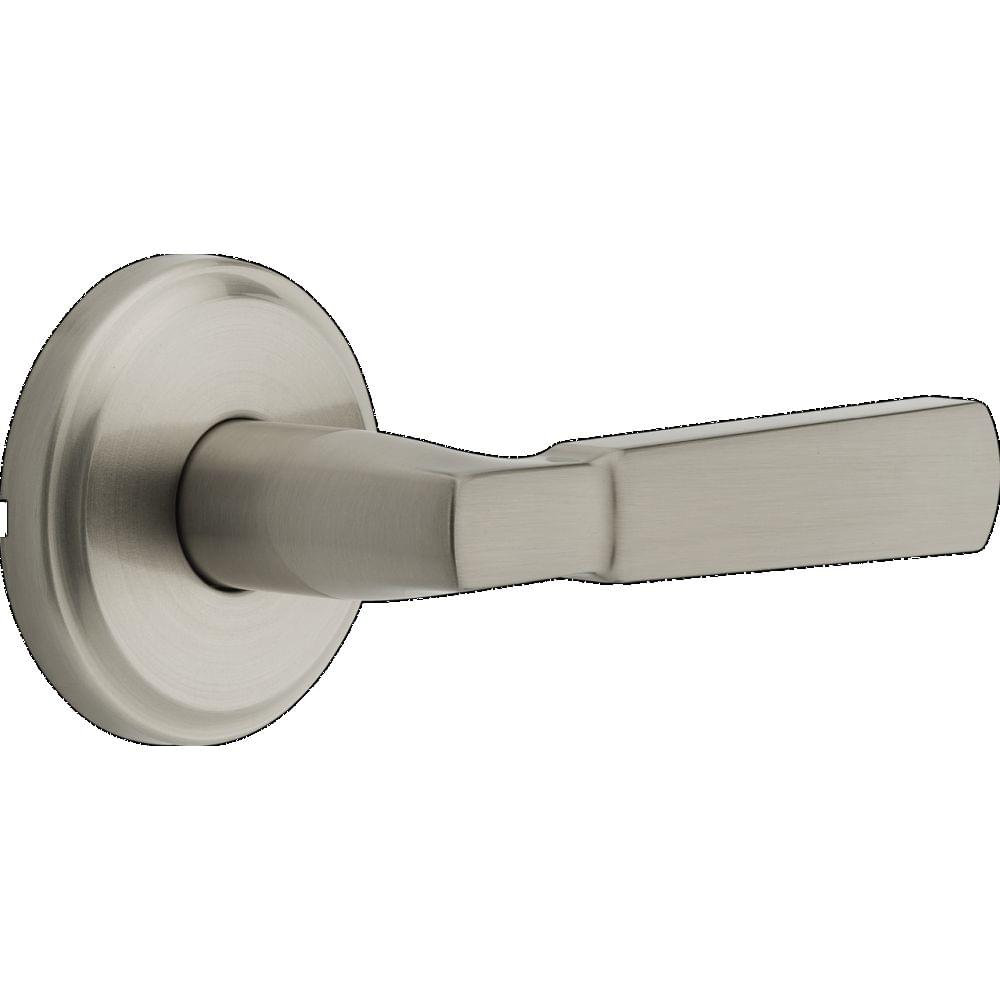 Kwikset 720PHL-15 Perth Lever Passage Door Lock with 6AL Latch and RCS Strike Satin Nickel Finish.