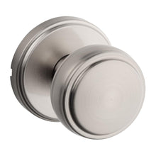 Kwikset 720SOK-15 Sora Knob with Traditional Round Rose Passage Door Lock with 6AL Latch and RCS Strike Satin Nickel Finish.