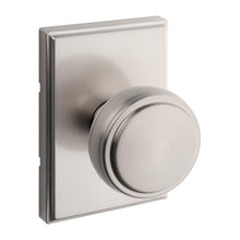 Kwikset 720SOKTRCT-15 Sora Knob with Traditional Rectangular Rose Passage Door Lock with 6AL Latch and RCS Strike Satin Nickel Finish.