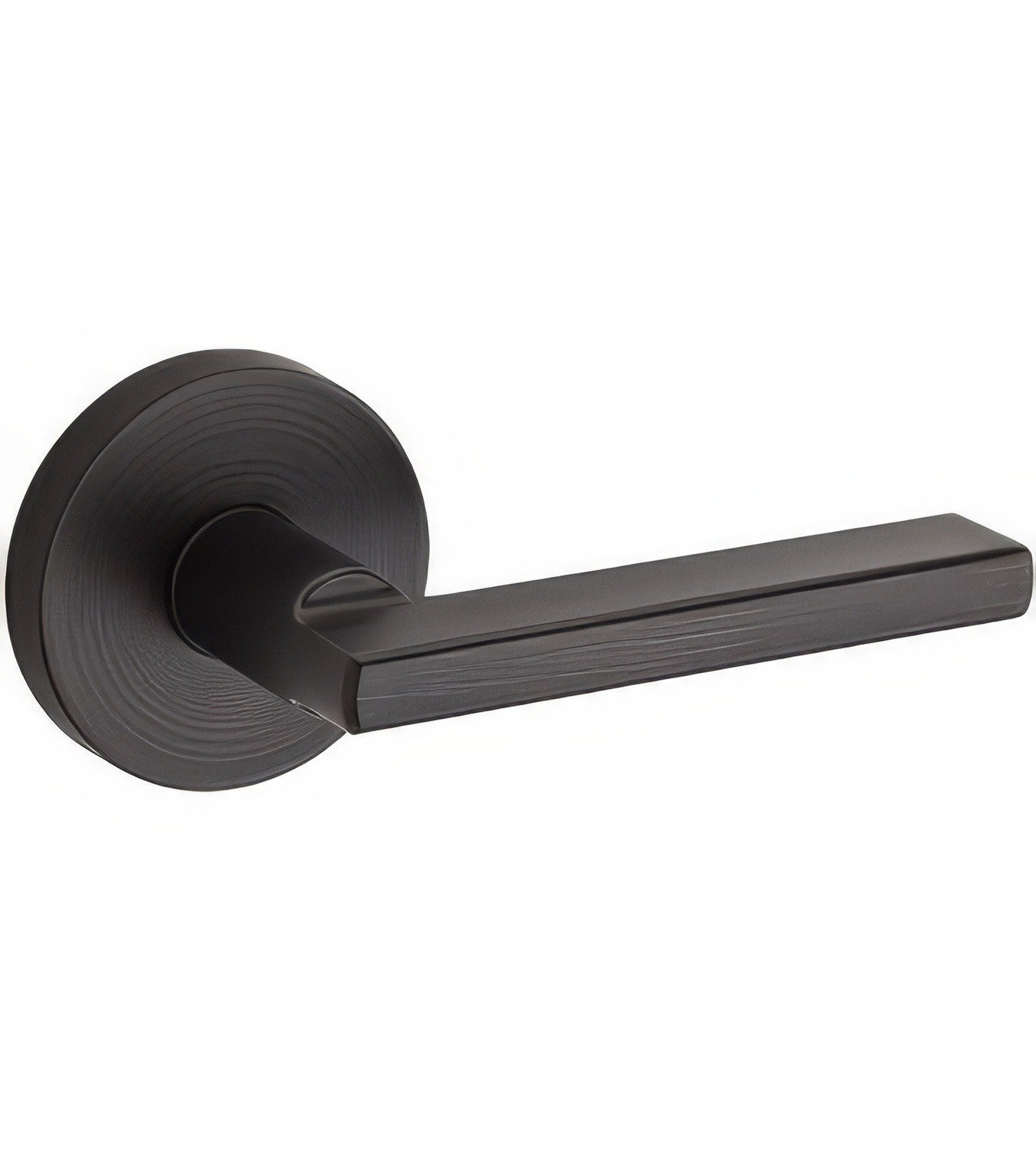 Kwikset 154HFLRDT Halifax Passage Door Lever Set with Round Rosette.