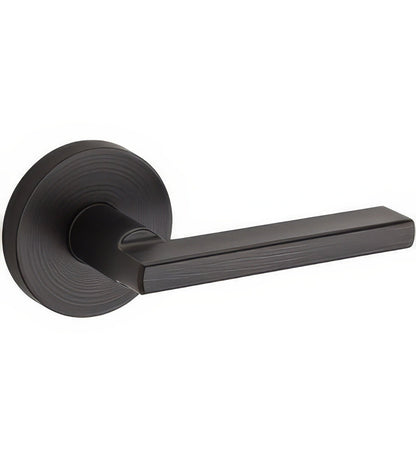 Kwikset 154HFLRDT Halifax Passage Door Lever Set with Round Rosette.