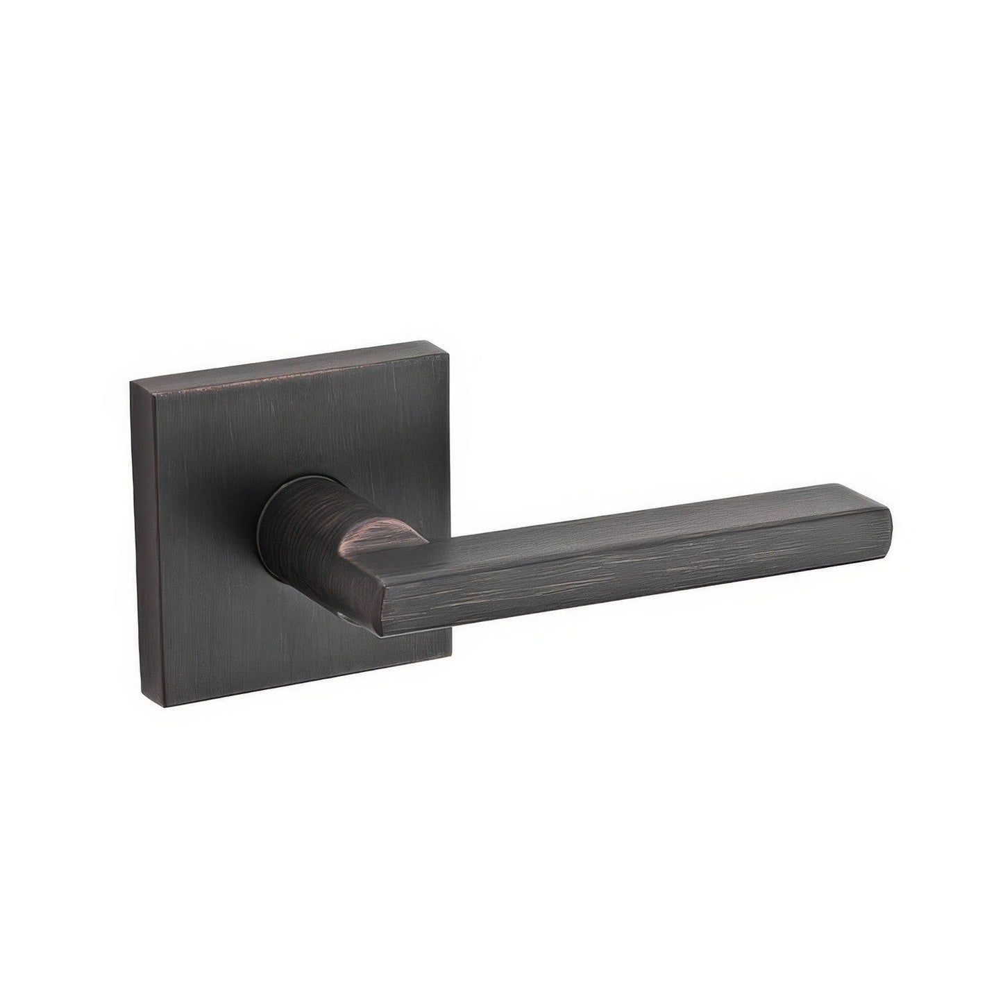 Kwikset 154HFLSQT Halifax Passage Door Lever Set with Square Rosette