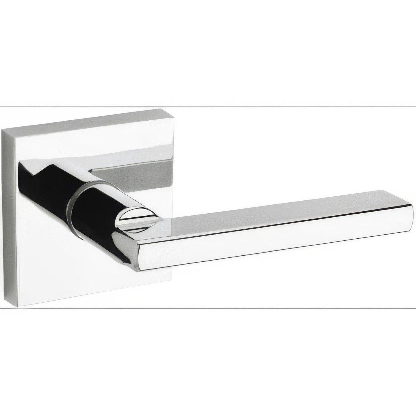 Kwikset 154HFLSQT Halifax Passage Door Lever Set with Square Rosette.