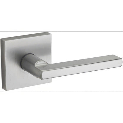 Kwikset 154HFLSQT Halifax Passage Door Lever Set with Square Rosette.