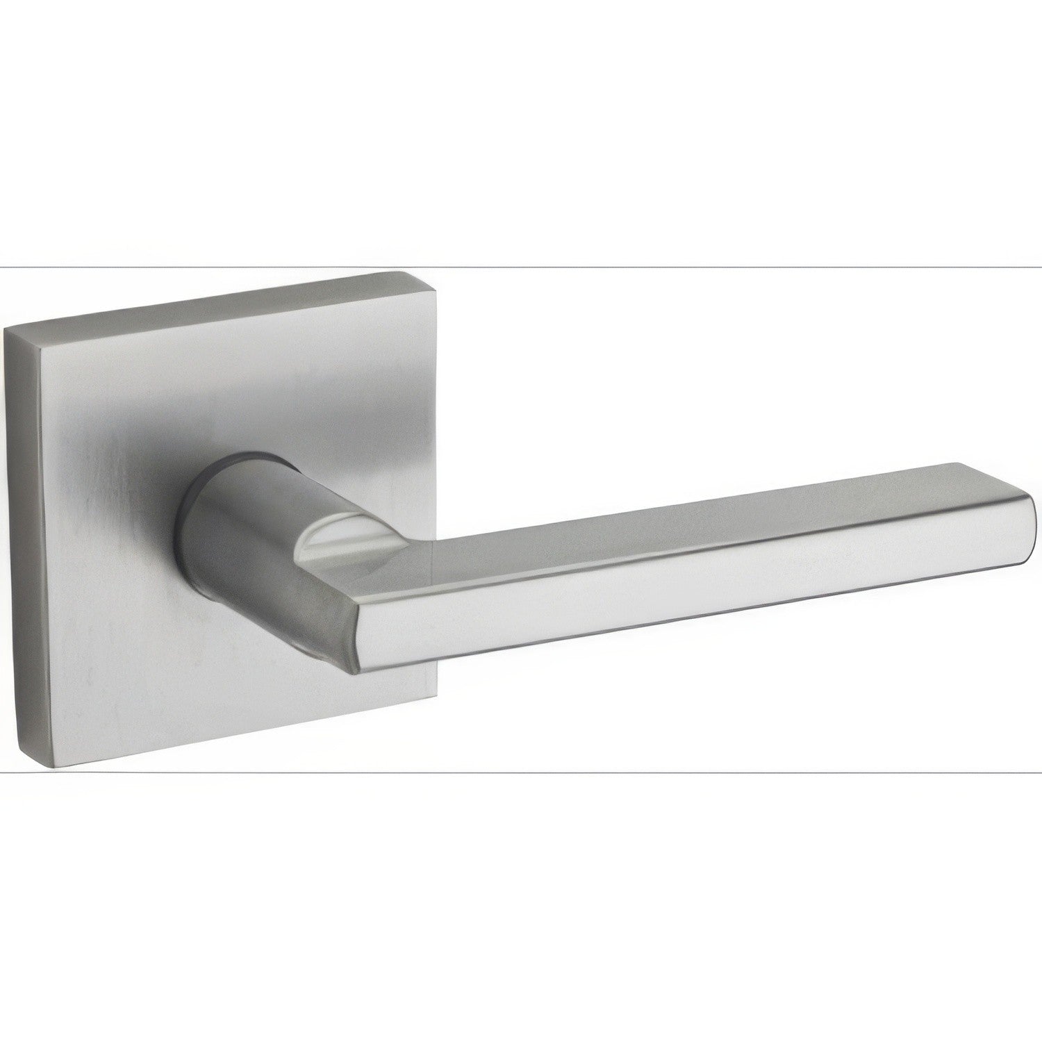 Kwikset 154HFLSQT Halifax Passage Door Lever Set with Square Rosette