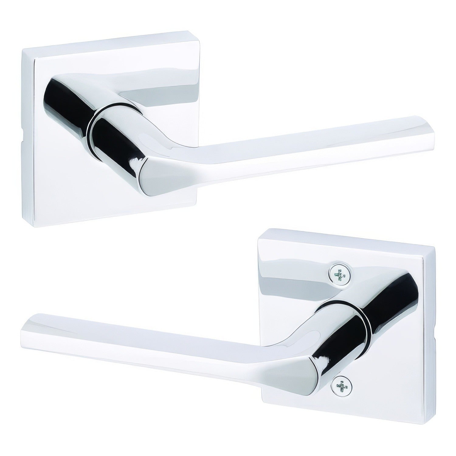 Kwikset 720LSLSQT Lisbon Passage Door Lever with Square Rose