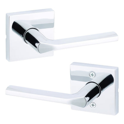 Kwikset 720LSLSQT Lisbon Passage Door Lever with Square Rose