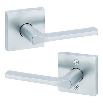 Kwikset 720LSLSQT Lisbon Passage Door Lever with Square Rose