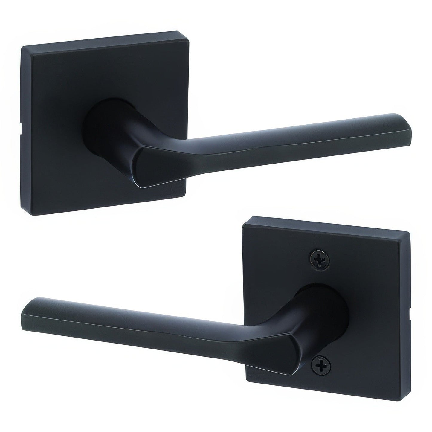 Kwikset 720LSLSQT Lisbon Passage Door Lever with Square Rose